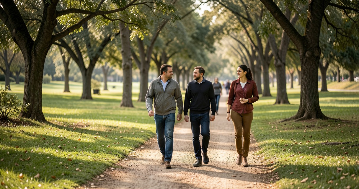 Caminatas diarias para el bienestar articular — Consideraciones para caminar en diferentes etapas de la vida
