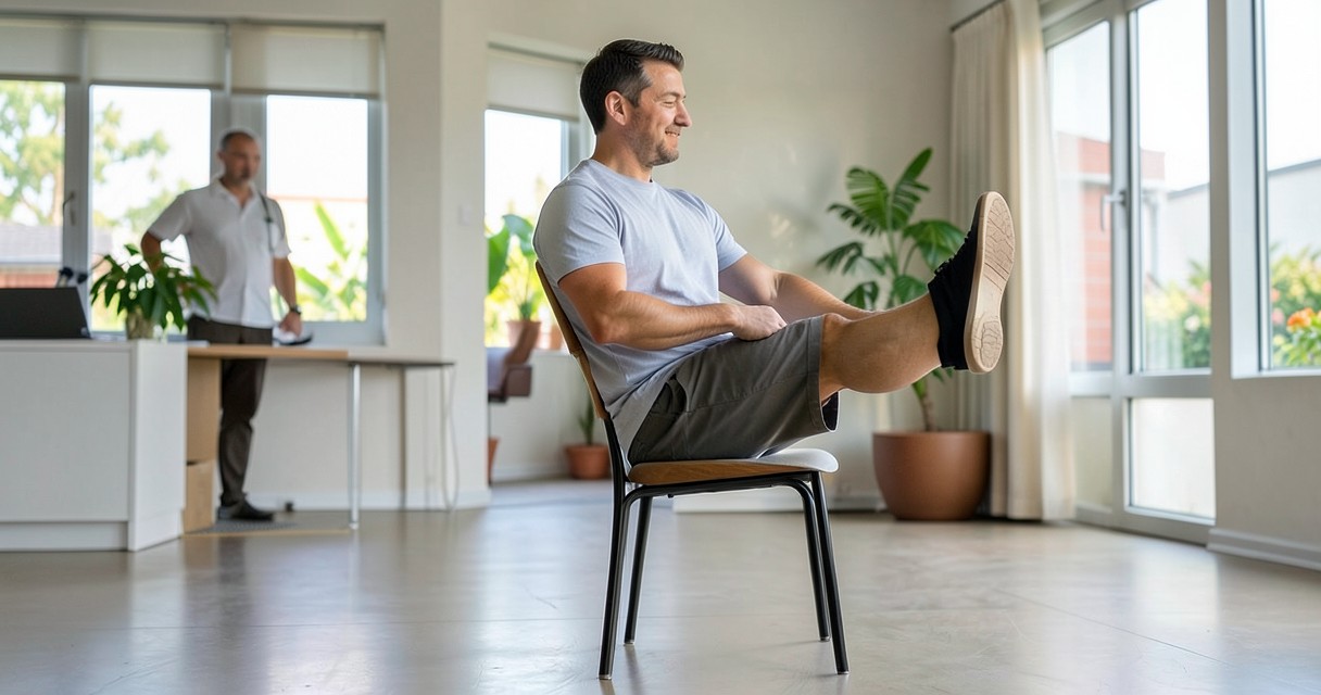 Ejercicios suaves para relajar las piernas — Ejercicios de movilidad para las articulaciones Ejercicios suaves para relajar las piernas — Ejercicios de movilidad para las articulaciones